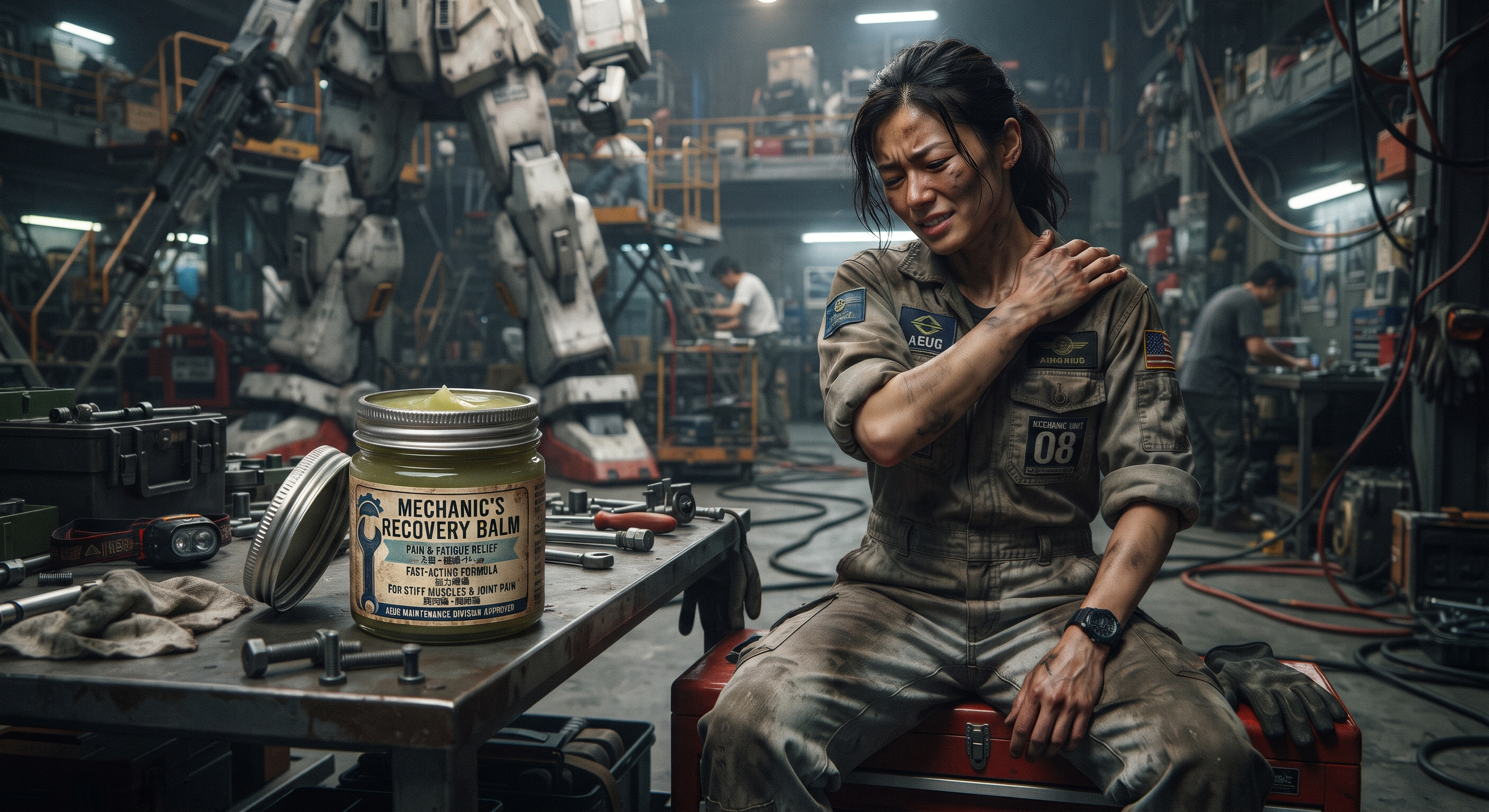 RX-Rub (Pain Relief Balm for Mobile Suit Mechanics)